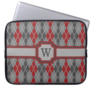 Funda para portátil Argyle Ashes and Embers