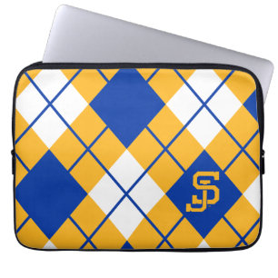 Funda Para Portátil Argyle de Spartans del estado de San Jose