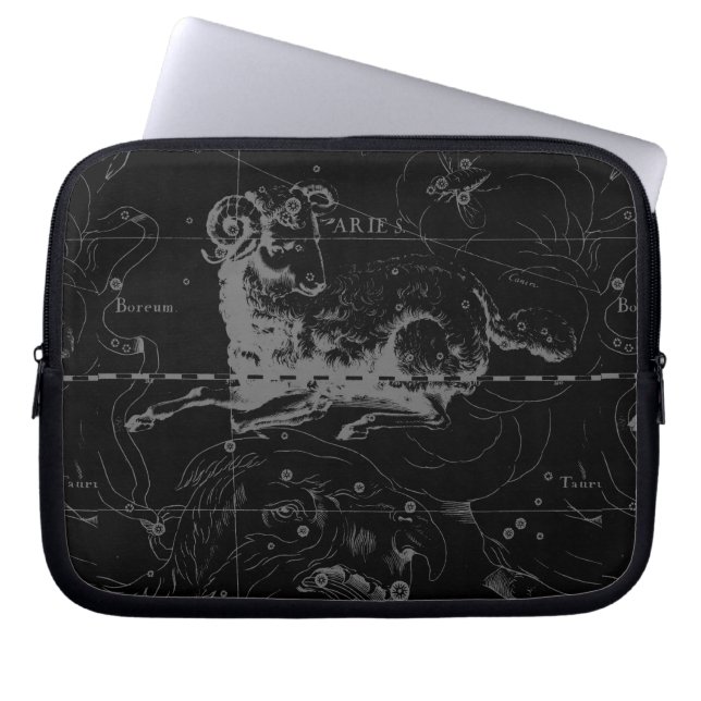 Funda Para Portátil Aries Constellation Map grabado por Hevelius (Frente)