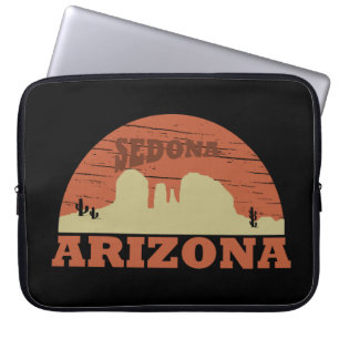 Funda Para Portátil Arizona sedona paisaje vintage az retro