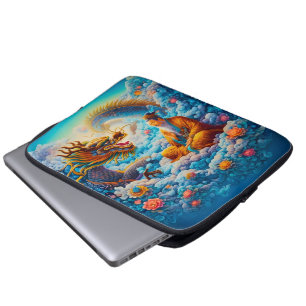 Funda Para Portátil Armonía Eterna: Bendición del Dragón