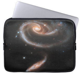 Funda Para Portátil Arp 273 Interactuando Galaxias En Andromeda.