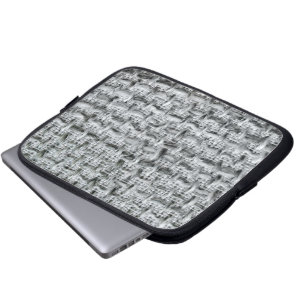 Funda Para Portátil Arpillera Gris