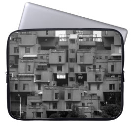 Funda Para Portátil Arquitectura en blanco y negro 