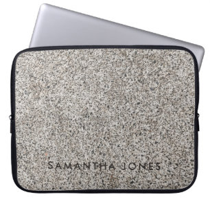 Funda Para Portátil Arquitectura Textura grano de piedra de hormigón b