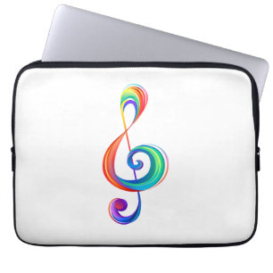 Funda Para Portátil Arroyo arcoiris estratificado