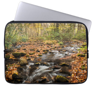 Funda Para Portátil Arroyo Cataloochee NC Grandes Montañas Humeantes