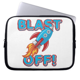 Funda Para Portátil Arruine apagado la nave de Rocket