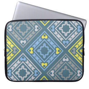 Funda Para Portátil Art seamless pattern. Folk motif. Vintage geometri
