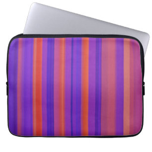 Funda Para Portátil Arte abstracto Bandas retro 4