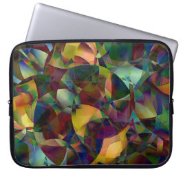 Funda Para Portátil Arte abstracto colorido y caleidoscópico