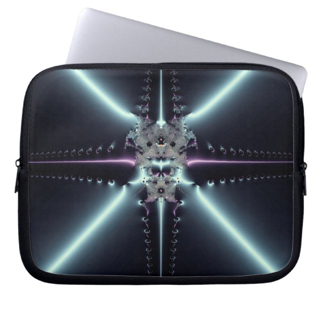 Funda Para Portátil Arte abstracto estrella azul (Frente)