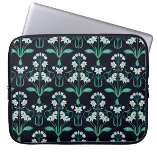 Funda Para Portátil arte abstracto transparente nuevo patrón floral