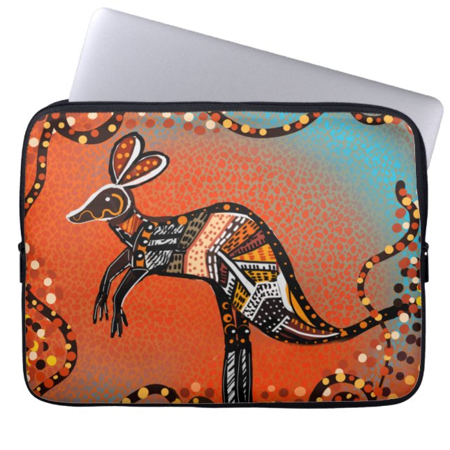FUNDA PARA PORTÁTIL ARTE AUSTRALIA (Frente)