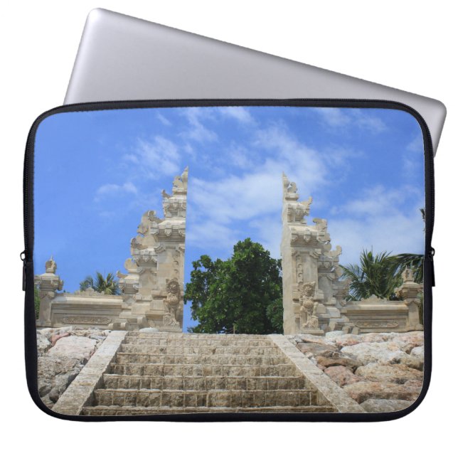 Funda Para Portátil Arte balinés (Frente)