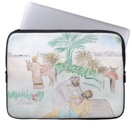 Funda Para Portátil Arte cristiano El buen samaritano