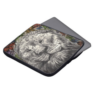 Funda Para Portátil Arte de Animal Mariposa León Debajo de Mis Alas