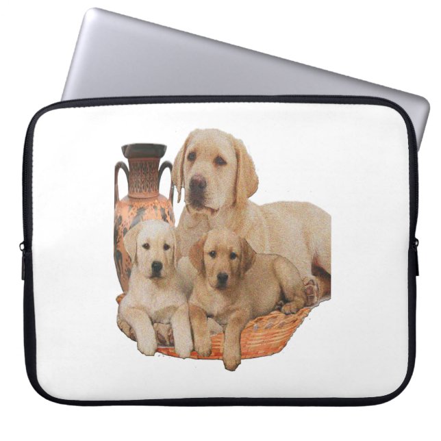 Funda Para Portátil Arte de animales (Frente)
