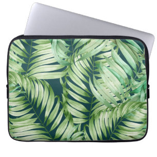 Funda Para Portátil Arte de árbol tropical