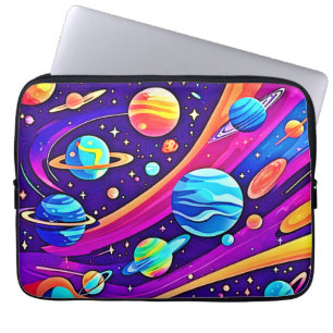 Funda Para Portátil Arte de Armonía Cósmica
