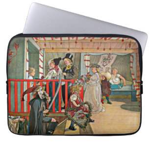 Funda Para Portátil Arte de Carl Larsson: Un Día de Celebración