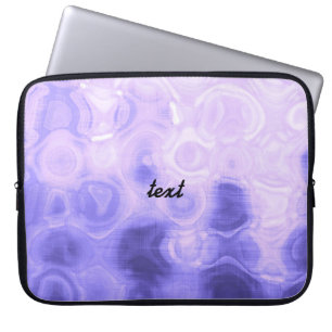 Funda Para Portátil Arte de círculo de moda glamour retro vintage púrp