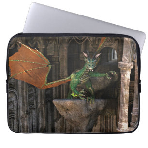 Funda Para Portátil Arte de Dragon y Castle Fantasy