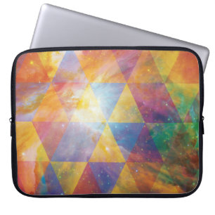 Funda Para Portátil Arte de galaxia geométrica