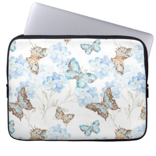 Funda Para Portátil Arte de mariposa pinchada