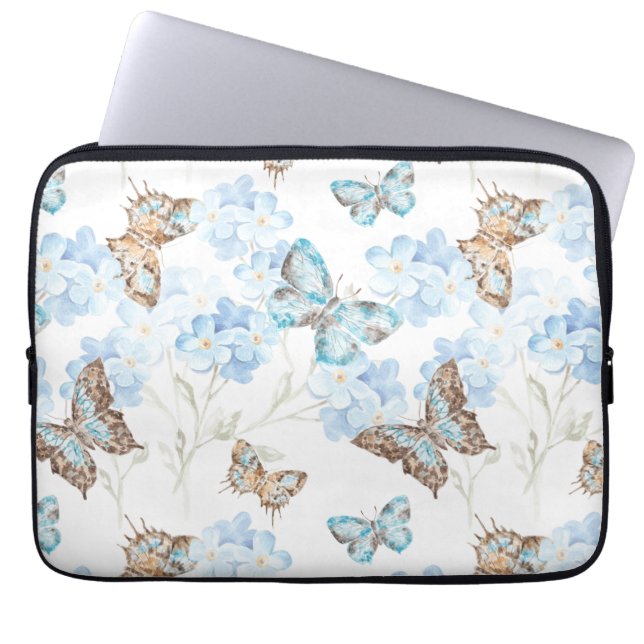 Funda Para Portátil Arte de mariposa pinchada (Frente)