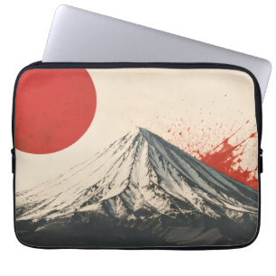 Funda Para Portátil Arte de pared minimalista del Monte Damavand – Sol