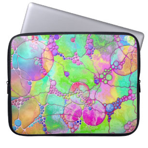 Funda Para Portátil Arte de patrón pintado a mano y digitalmente 41