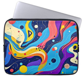 Funda Para Portátil Arte de ritmo cósmico