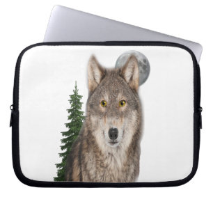 Funda Para Portátil Arte de Wolf