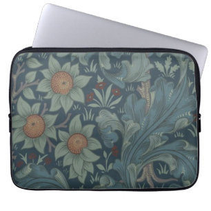 Funda Para Portátil Arte del patrón de William Morris Orchard