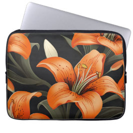 FUNDA PARA PORTÁTIL ARTE FLORAL Nº 1