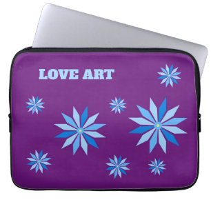 Funda Para Portátil arte floral para regalo