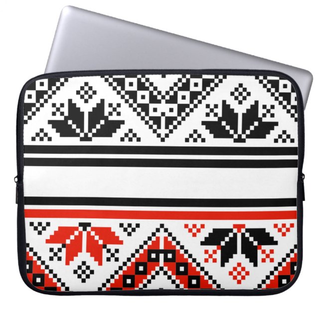 Funda Para Portátil Arte folclórico de Bulgaria (Frente)