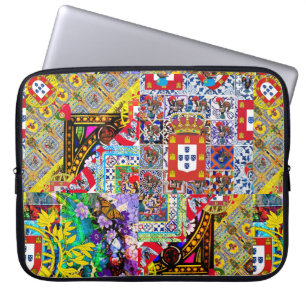 Funda Para Portátil Arte folclórico de Portugal