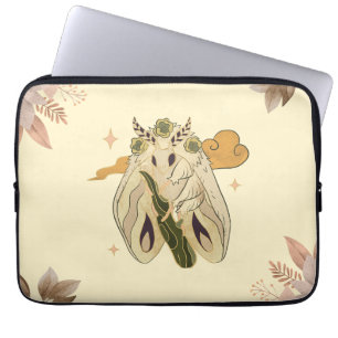 Funda Para Portátil Arte gráfico, polilla mística