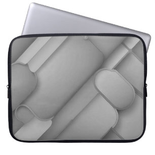 Funda Para Portátil Arte moderno Gray Hues