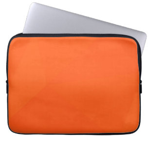 Funda Para Portátil arte naranja, sencillo, moderno, fresco, geométric
