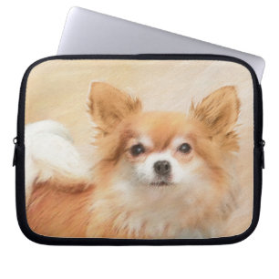 Funda Para Portátil Arte original de la pintura de perro de Chihuahua,