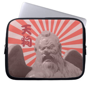 Funda Para Portátil Arte pop japonés Tengu Yokai