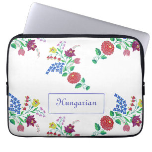 Funda Para Portátil Arte popular húngaro Kalocsa Embroidery