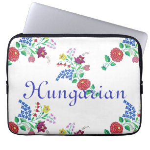 Funda Para Portátil Arte popular húngaro Kalocsa Embroidery