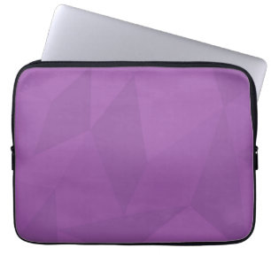Funda Para Portátil Arte sencillo morado, geométrico, fresco, moderno