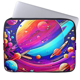 Funda Para Portátil Arte sinfónico cósmico
