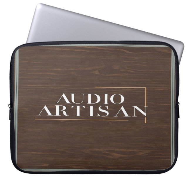 Funda Para Portátil Artesano de Audio (Frente)