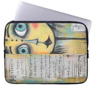 Funda Para Portátil ArtLady 12 Encantadora y angustiada